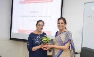 Workshop on CSR, ESG and Sustainability Landscape in India